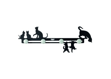 CATS CATTITUDE WALL CLOTH HANGER LARGE ARTI&MESTIERI