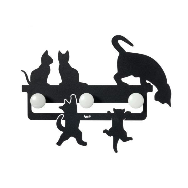 CATS CATTITUDE WALL CLOTH HANGER SMALL ARTI&MESTIERI