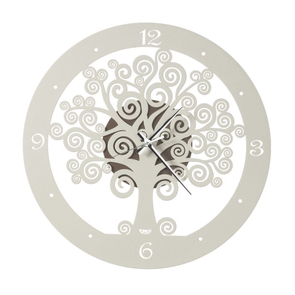 ROUND WALL CLOCK TREE OF LIFE ARTI E MESTIERI DIAM. 44CM