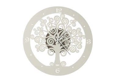 ROUND WALL CLOCK TREE OF LIFE ARTI E MESTIERI DIAM. 44CM