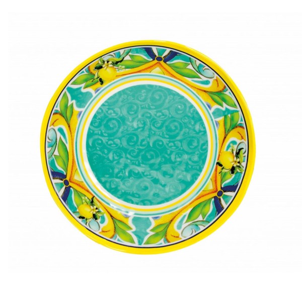 BRANDANI CITRUS MELAMINE SOUTH PLATE