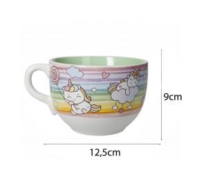 TAZZA JUMBO UNICORNI BRANDANI