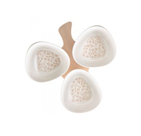 BRANDANI PORCELAIN CLOVER FLOWER STARTERS