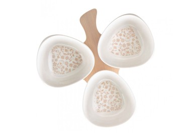 BRANDANI PORCELAIN CLOVER FLOWER STARTERS