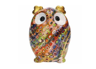 OWL BIG DOLOMITE PIGGY BANK BRANDANI