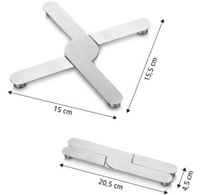 STAINLESS STEEL TRIVET FOR HIGH TEMPERATURES TESCOMA