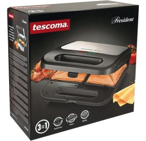 TESCOMA MULTIFUNCTION BREAD AND WAFFLE TOASTER