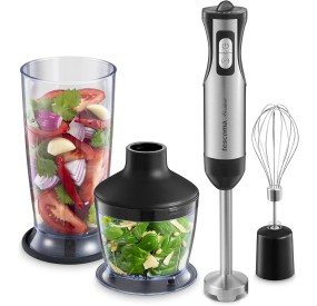 TESCMOA ELECTRIC IMMERSION BLENDER + ACCESSORY KIT