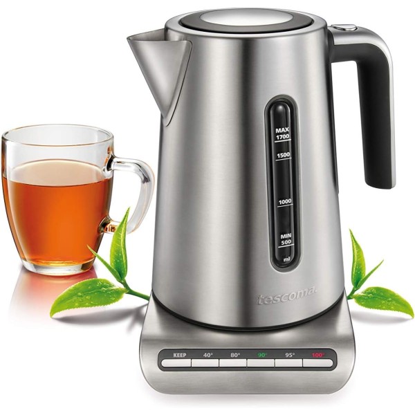 TESCOMA PROFESSIONAL STAINLESS STEEL ELECTRIC KETTLE 1,7LT