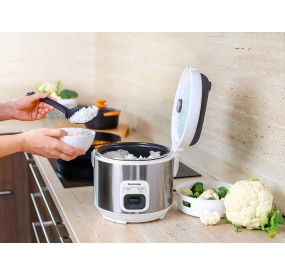 TESCOMA STAINLESS STEEL ELECTRIC RICE COOKER