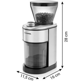 TESCOMA ELECTRIC STAINLESS STEEL COFFEE GRINDER