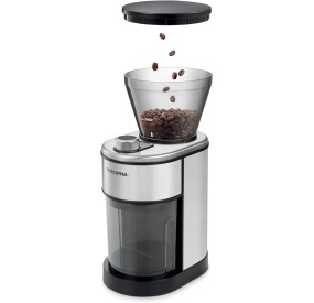 MACINA CAFFE' ELETTRICO ACCIAIO INOX TESCOMA