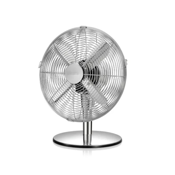 TESCOMA CHROME METAL TABLE FAN