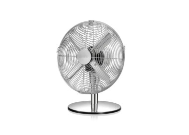 TESCOMA CHROME METAL TABLE FAN