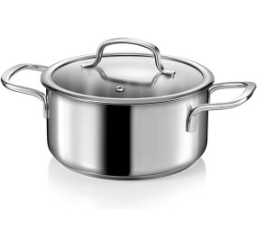 TESCOMA OPTIMA LINE STAINLESS STEEL 4 POT SET