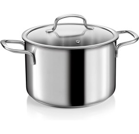 TESCOMA OPTIMA LINE STAINLESS STEEL 4 POT SET