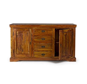 CHATEAUX ACACIA WOOD DRESSER 2 DOORS 150x45CM H86CM BIZZOTTO