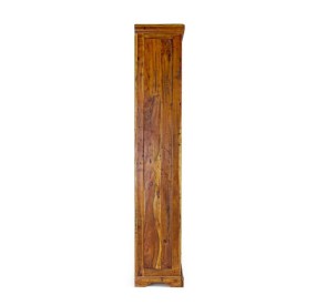 ACACIA WOOD BOOKCASE 4 SHELVES CHATEAUX 100x35CM H185CM BIZZOTTO