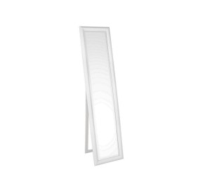 ST SANZIO MIRROR WHITE WOOD FRAME 40x170 BIZZOTTO