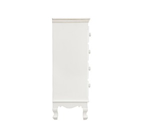 CASSETTIERA CLORINNE 4 CASSETTI LEGNO BIANCO BIZZOTTO 40x83cm