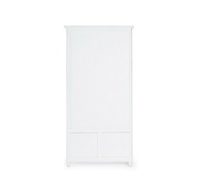 COLETTE SHOWCASE 2 DOORS 3 DRAWERS WHITE WOOD 90x38 H185cm BIZZOTTO