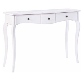 DAISY CONSOLE WHITE WOOD 100x40 BIZZOTTO