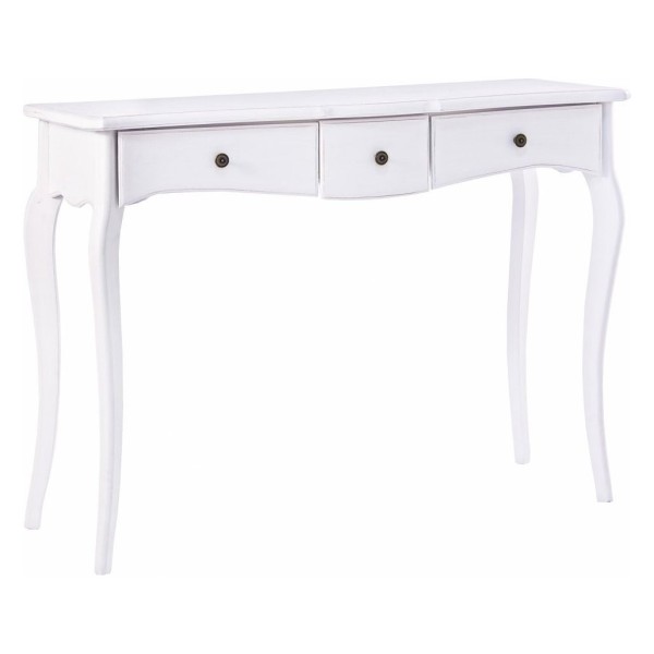 DAISY CONSOLE WHITE WOOD 100x40 BIZZOTTO