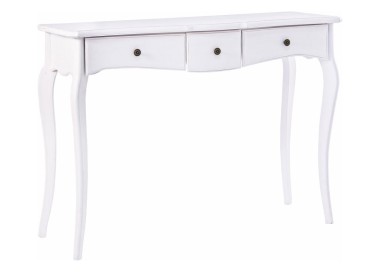 DAISY CONSOLE WHITE WOOD 100x40 BIZZOTTO