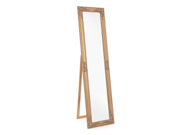 MIRO MIRROR WITH GOLD WOOD FRAME 40x160 BIZZOTTO