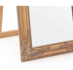 MIRO MIRROR WITH GOLD WOOD FRAME 40x160 BIZZOTTO