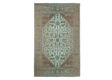 ATENA CARPET BROWN \ GREEN FABRIC 160x230 BIZZOTTO