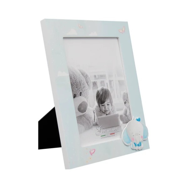 KBT104 WHITE WOOD PHOTO FRAME FOR CHILDREN GIEMME 13x18cm