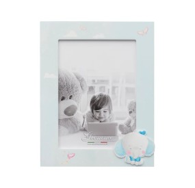 KBT104 WHITE WOOD PHOTO FRAME FOR CHILDREN GIEMME 13x18cm