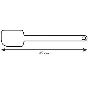 SPACE LINE NYLON TESCOMA DESSERT SPATULA