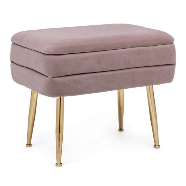 MAUVE PINK STORAGE BENCH PAVLINA BIZZOTTO