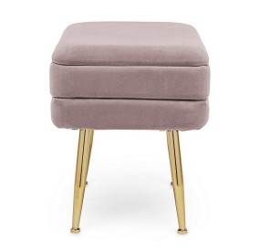 MAUVE PINK STORAGE BENCH PAVLINA BIZZOTTO