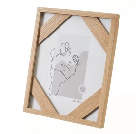 DOUBLE FUNCTION MDF WOOD PHOTO FRAME 20x25 - 12x17