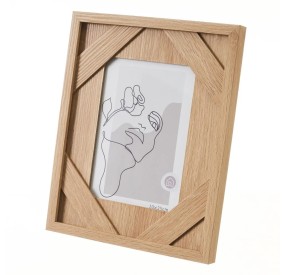 DOUBLE FUNCTION MDF WOOD PHOTO FRAME 20x25 - 12x17