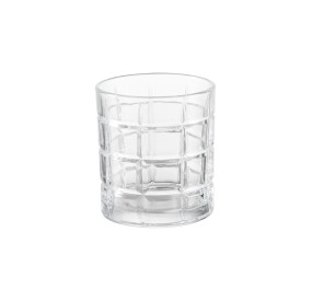 SET OF 6 SQUARE GLASSES IN BRANDANI GLASS