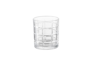 SET OF 6 SQUARE GLASSES IN BRANDANI GLASS