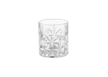 SET OF 6 FLOWER GLASSES IN BRANDANI GLASS