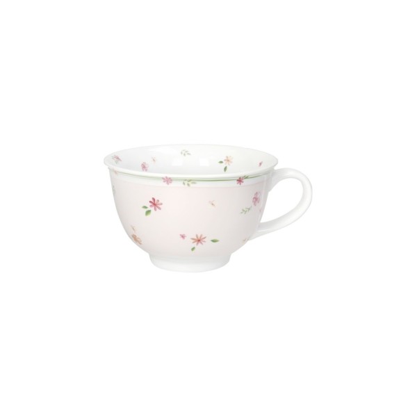 TAZZA COLAZIONE POLLINE ROSA PORCELLANA BRANDANI