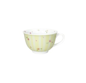 TAZZA COLAZIONE POLLINE GIALLO PORCELLANA BRANDANI