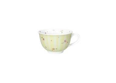 BRANDANI PORCELAIN YELLOW POLLEN BREAKFAST CUP