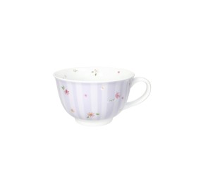 TAZZA COLAZIONE POLLINE VIOLA PORCELLANA BRANDANI