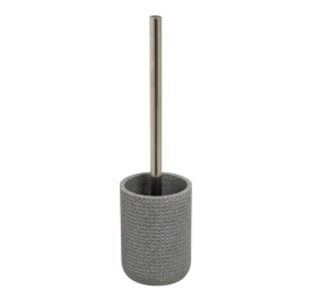 POLYRESIN STONE EFFECT GRAY BRUSH HOLDER 37cm