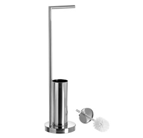 PORTASCOPINO PORTAROTOLO CARTA IGENICA ACCIAIO INOX 74cm