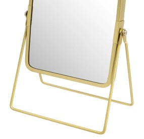 DOUBLE GOLD MIRROR 2 MAGNIFICATIONS 23cm