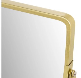 DOUBLE GOLD MIRROR 2 MAGNIFICATIONS 23cm