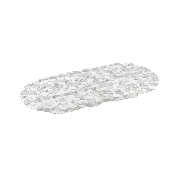 NON-SLIP BATHROOM CARPET STONE PVC 67x34cm